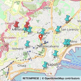 Mappa Via Cupa Vecchia, 80129 Napoli NA, Italia (1.18833)