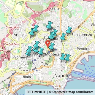 Mappa Via Cupa Vecchia, 80129 Napoli NA, Italia (0.776)