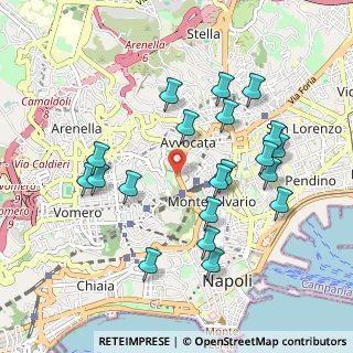 Mappa Via Cupa Vecchia, 80129 Napoli NA, Italia (1.047)
