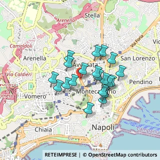 Mappa Via Cupa Vecchia, 80129 Napoli NA, Italia (0.721)