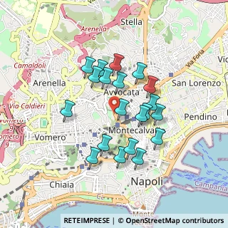Mappa Via Cupa Vecchia, 80129 Napoli NA, Italia (0.802)