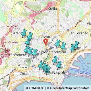 Mappa Via Cupa Vecchia, 80129 Napoli NA, Italia (1.18235)