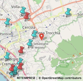 Mappa Piazza Autonomia, 80040 Massa di Somma NA, Italia (3.42714)
