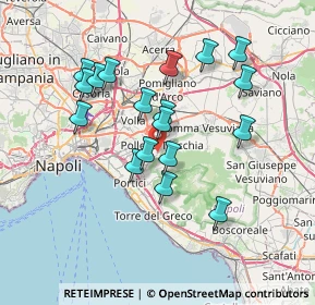 Mappa Piazza Autonomia, 80040 Massa di Somma NA, Italia (7.02278)