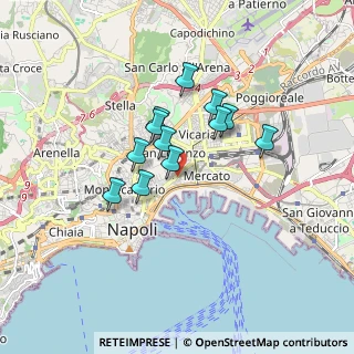Mappa Corso Umberto I, 80133 , 80133 (1.365)