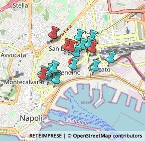 Mappa C.so Umberto I, 80100 Napoli NA, Italia (0.696)