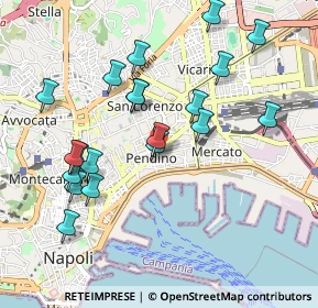 Mappa C.so Umberto I, 80100 Napoli NA, Italia (1.0675)