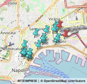 Mappa C.so Umberto I, 80100 Napoli NA, Italia (0.815)