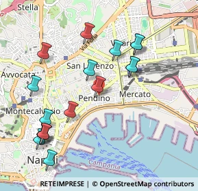 Mappa C.so Umberto I, 80100 Napoli NA, Italia (1.16353)