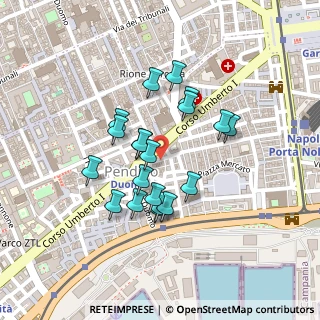 Mappa Corso Umberto I, 80133 , 80133 (0.195)