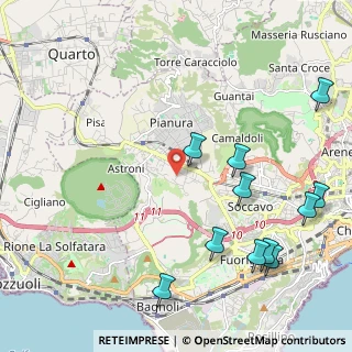 Mappa Via Ernesto Cesaro, 80126 Napoli NA, Italia (2.84364)