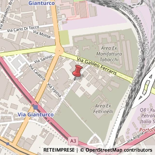 Mappa Via Brecce a Sant'Erasmo,  165, 80146 Napoli, Napoli (Campania)