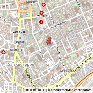 Mappa Via Croce Benedetto, 27, 80134 Napoli, Napoli (Campania)