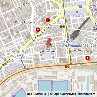 Mappa Piazza Mercato, 143, 80133 Napoli, Napoli (Campania)