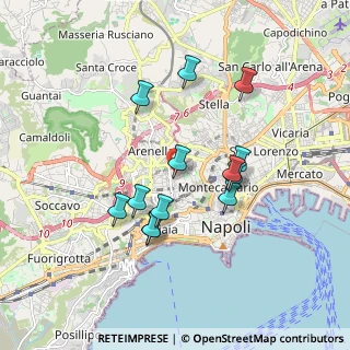 Mappa Via Michelangelo F. P., 80129 Napoli NA, Italia (1.71923)