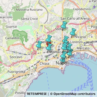 Mappa Via Michelangelo F. P., 80129 Napoli NA, Italia (1.5325)