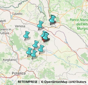 Mappa Via Vulture, 85013 Genzano di Lucania PZ, Italia (9.40538)