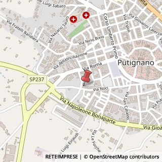 Mappa Via Noci, 90, 70017 Putignano, Bari (Puglia)
