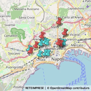 Mappa 80129 Napoli NA, Italia (1.3875)