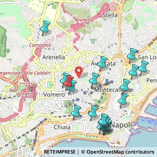 Mappa 80129 Napoli NA, Italia (1.356)