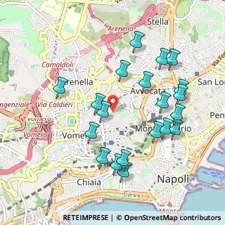 Mappa 80129 Napoli NA, Italia (1.0915)