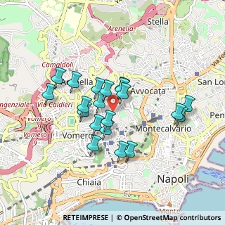 Mappa 80129 Napoli NA, Italia (0.7905)