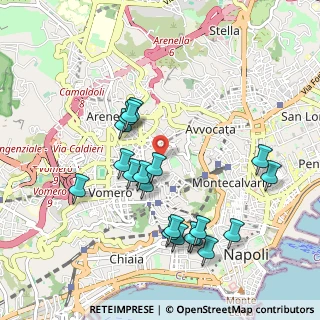 Mappa 80129 Napoli NA, Italia (1.067)