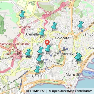 Mappa 80129 Napoli NA, Italia (1.16545)