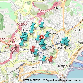 Mappa 80129 Napoli NA, Italia (0.8745)