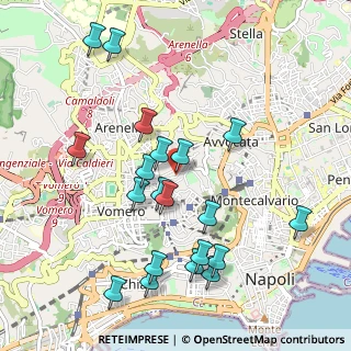 Mappa 80129 Napoli NA, Italia (1.1335)