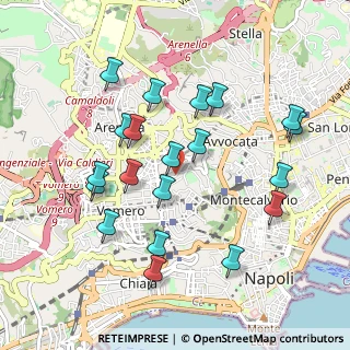 Mappa 80129 Napoli NA, Italia (1.046)