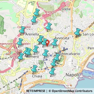 Mappa 80129 Napoli NA, Italia (1.0455)