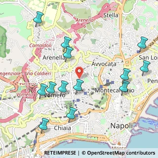 Mappa 80129 Napoli NA, Italia (1.29154)