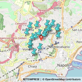 Mappa 80129 Napoli NA, Italia (0.6755)