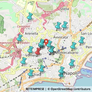 Mappa 80129 Napoli NA, Italia (1.099)