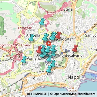 Mappa 80129 Napoli NA, Italia (0.6785)