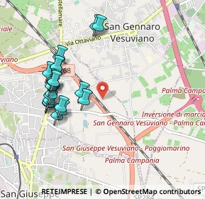 Mappa Via Luigi Settembrini, 80044 Ottaviano NA, Italia (1.0635)