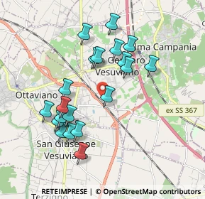 Mappa Via Luigi Settembrini, 80044 Ottaviano NA, Italia (1.9185)