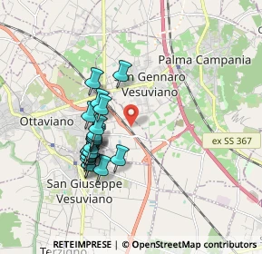 Mappa Via Luigi Settembrini, 80044 Ottaviano NA, Italia (1.6775)