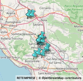 Mappa Via Luigi Settembrini, 80044 Ottaviano NA, Italia (5.19133)