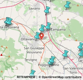 Mappa Via Luigi Settembrini, 80044 Ottaviano NA, Italia (6.6455)