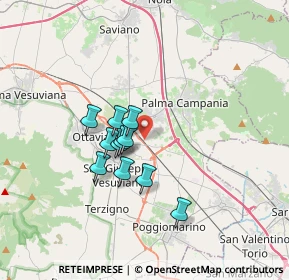 Mappa Via Luigi Settembrini, 80044 Ottaviano NA, Italia (2.73273)