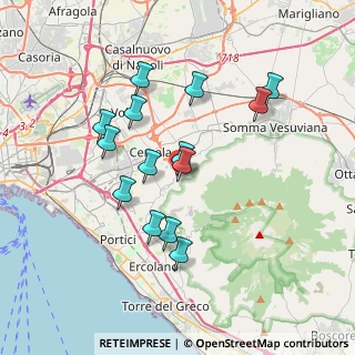 Mappa Via Marini, 80040 Massa di Somma NA, Italia (3.54786)