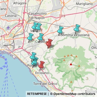 Mappa Via Marini, 80040 Massa di Somma NA, Italia (3.74727)