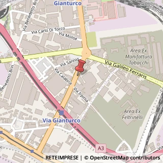 Mappa Via Emanuele Gianturco, 88, 80146 Napoli, Napoli (Campania)