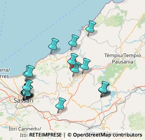 Mappa Via Roma, 07030 Bulzi SS, Italia (18.907)