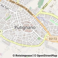 Hartă Putignano