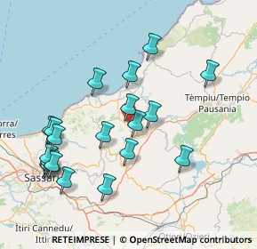 Mappa Via Giovanni Maria Angioy s.n.c, 07030 Bulzi SS, Italia (17.4125)