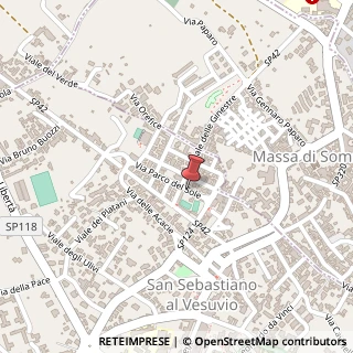 Mappa Via Parco del Sole, 9, 80040 San Sebastiano al Vesuvio, Napoli (Campania)