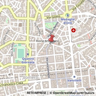 Mappa Via Luca Giordano, 192, 80128 Napoli, Napoli (Campania)